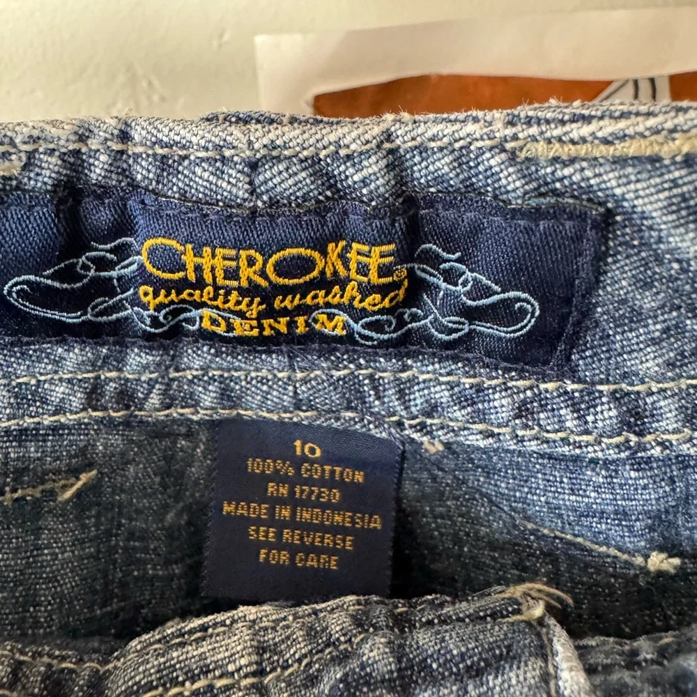 Cherokee Vintage 90’s Medium Wash High Rise Bootcut Jeans Size 10